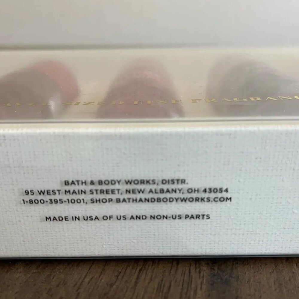 NEW IN BOX Bath & Body Works Set of 5 Travel Sized Fine Fragrance Mists - Picture 8 of 8